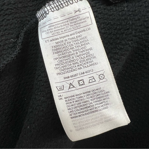 Adidas pullover hoodie SZ XL - Picture 4 of 5